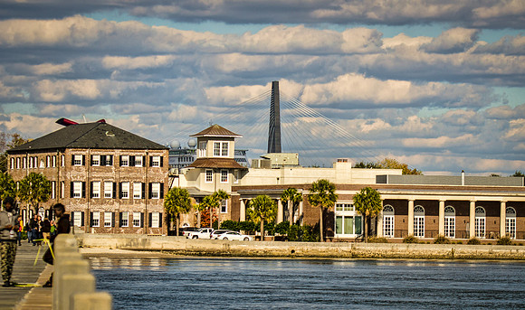 Charleston Waterfront on Thanksgiving Day