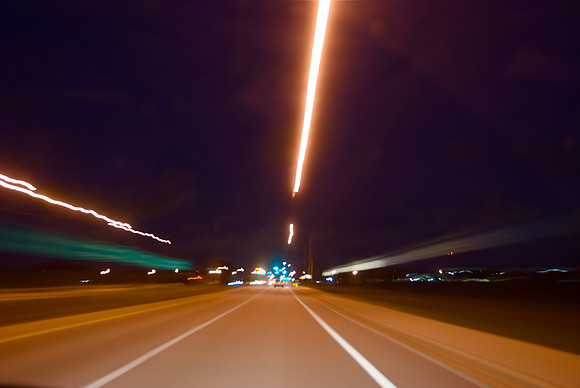 Whizzing by...