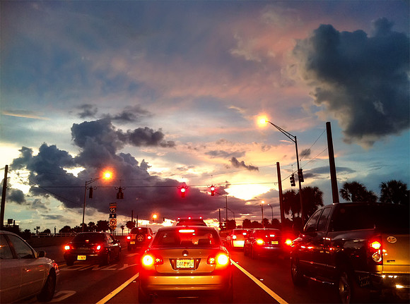 Mother Nature's Drive-in show