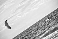 Sailing Sideways (B&W)