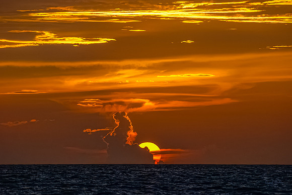 Saturn Sunset