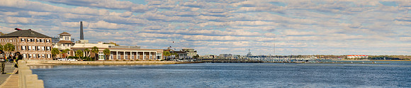 Charleston Waterfront Panorama